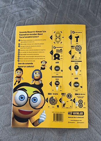 8. Sınıf hız yayınları Türkçe  Soru Bankası - Görsel 2