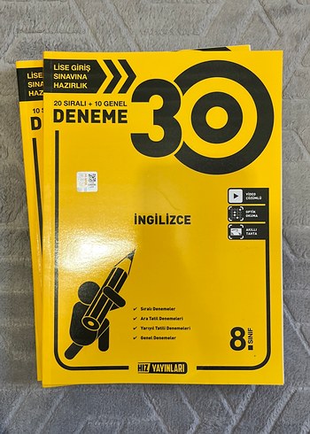 8 sınıf hız tayınları deneme ( 3 deneme 250 tl ) - Görsel 3