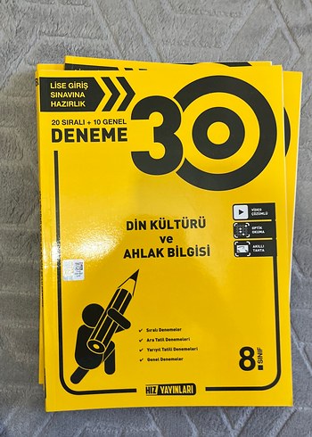 8 sınıf hız tayınları deneme ( 3 deneme 250 tl ) - Görsel 2