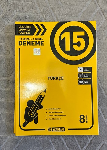 8 sınıf hız tayınları deneme ( 3 deneme 250 tl ) - Görsel 4
