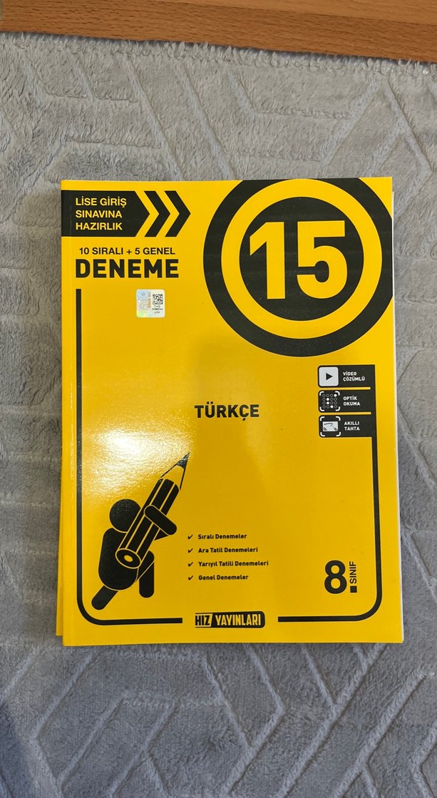 8 sınıf hız tayınları deneme ( 3 deneme 250 tl ) - Görsel 4