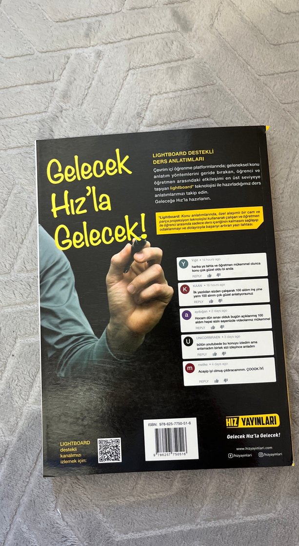 8 sınıf hız yayınları test kitabı - Görsel 2