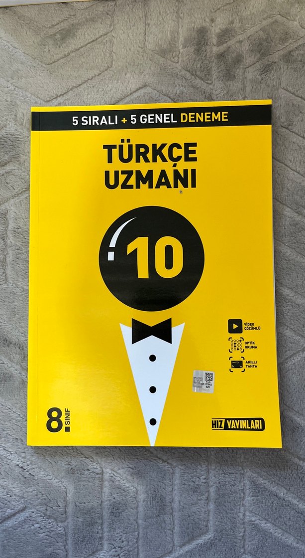 8 sınıf hız yayınları test kitapları hepsi sıfırdır - Görsel 4