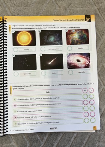 8 sınıf hız yayınları fen test kitabı - Görsel 2