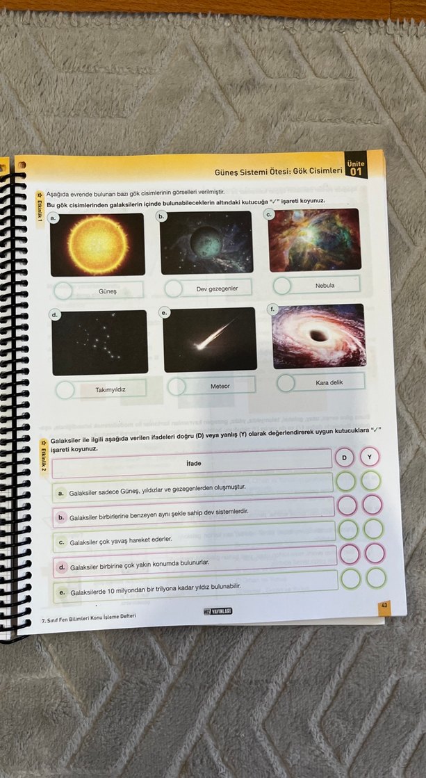 8 sınıf hız yayınları fen test kitabı - Görsel 2