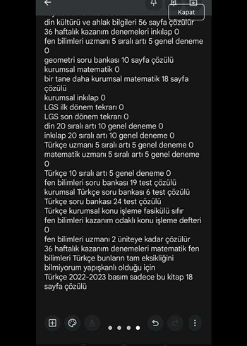 8 sınıf hız yayınları test kitabı tanesi 85-100 tl - Görsel 3
