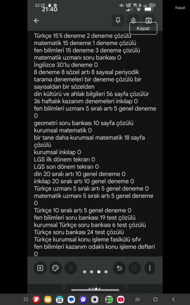 8 sınıf hız yayınları test kitabı tanesi 85-100 tl - Görsel 4