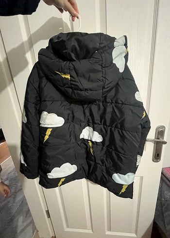 Kapüşonlu Şişme Kadın Mont - Görsel 2