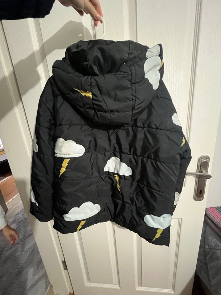 Kapüşonlu Şişme Kadın Mont - Görsel 2