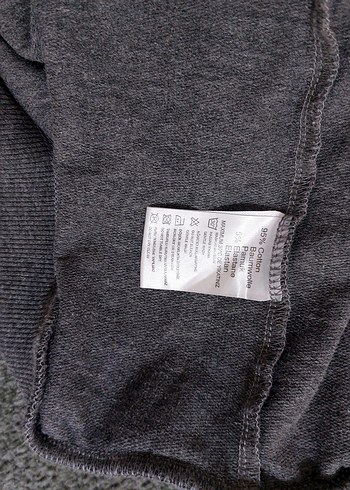 Gri PUMA Baskılı Uzun Kollu çoçuk Sweatshirt - Görsel 3