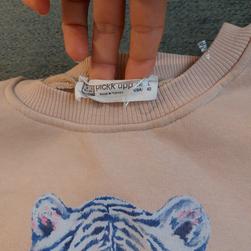 Kadın Bohem Tarzı Baskılı Sweatshirt - Görsel 4