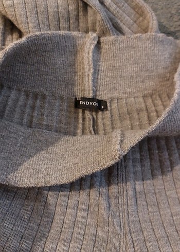 Gri Kadın Triko alt ust takım - Görsel 4