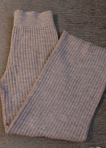 Gri Kadın Triko alt ust takım - Görsel 3