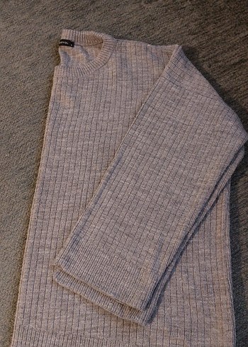 Gri Kadın Triko alt ust takım - Görsel 2