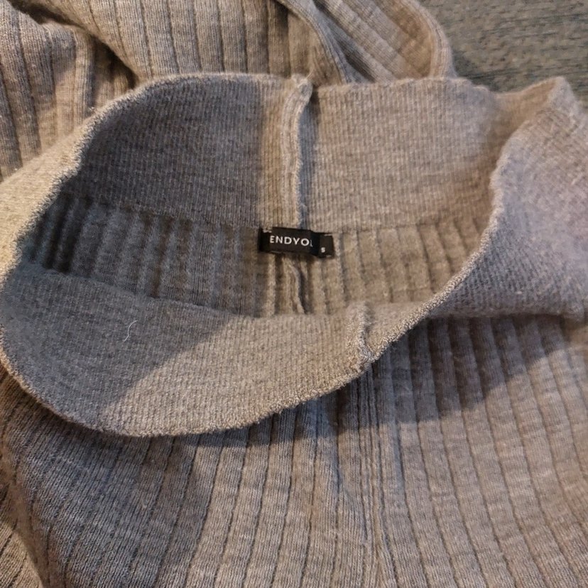 Gri Kadın Triko alt ust takım - Görsel 4