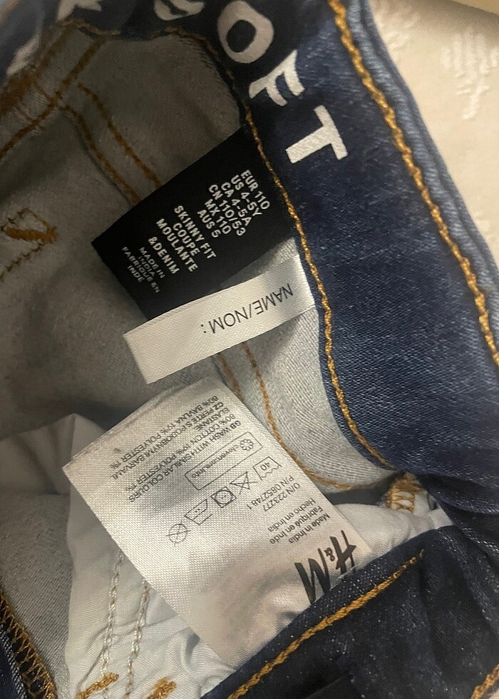 HM jean pantolon - Görsel 4