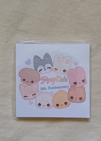 Stray Kids SKZOO Yapışkanlı not kağıdı - Görsel 4