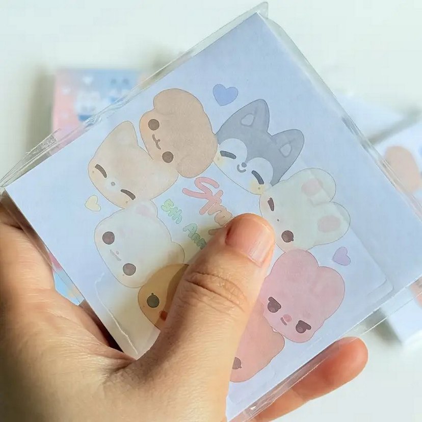 Stray Kids SKZOO Yapışkanlı not kağıdı - Görsel 2