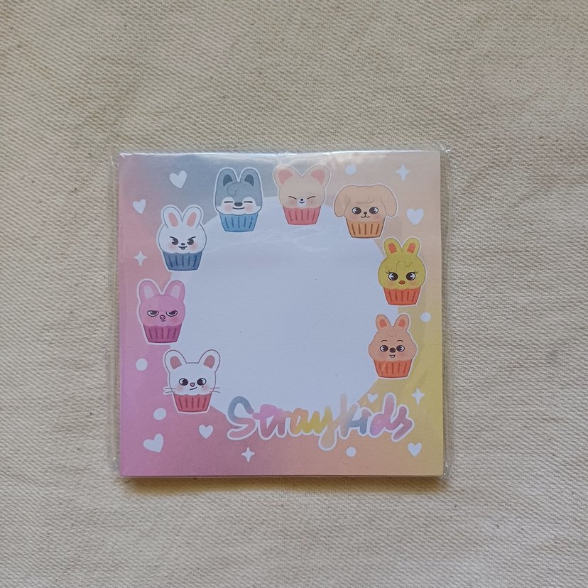 Stray Kids SKZOO Yapışkanlı not kağıdı - Görsel 3