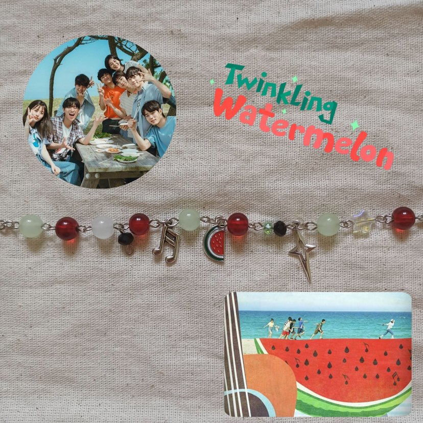 Twinkling Watermelon Bileklik (İLAN AÇTIRMADAN ALMAYIN) - Görsel 2