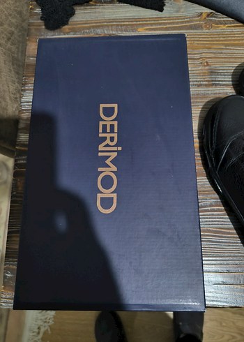 Siyah Erkek Günlük hakiki Deri Ayakkabı Derimod marka - Görsel 8