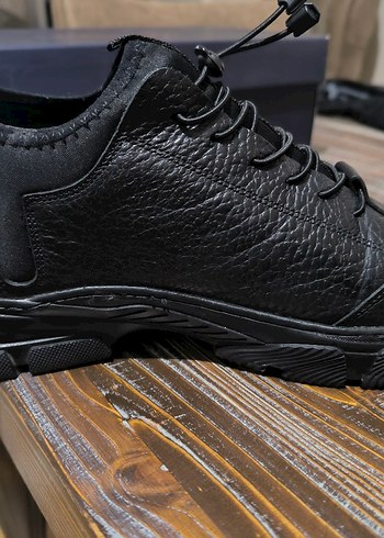 Siyah Erkek Günlük hakiki Deri Ayakkabı Derimod marka - Görsel 10