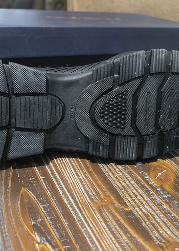 Siyah Erkek Günlük hakiki Deri Ayakkabı Derimod marka - Görsel 7