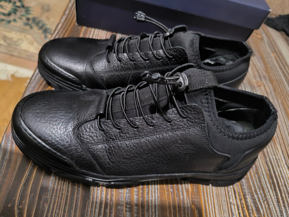 Siyah Erkek Günlük hakiki Deri Ayakkabı Derimod marka - Görsel 5