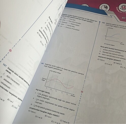  Beden Bilgi Sarmal AYT sayısal kamp 10fasikül+1deneme