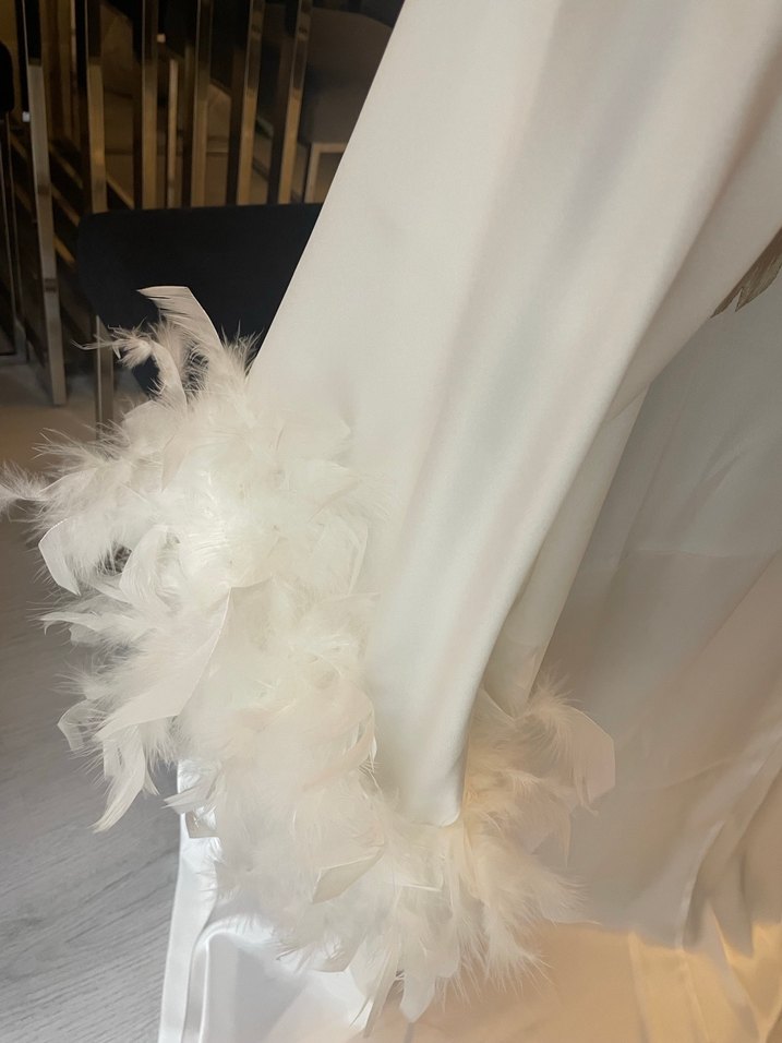 Bordo Desenli Midi Otriş Kadın Mom yazılı Sabahlık - Görsel 3