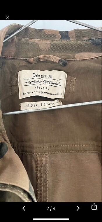 Bershka İnce mont