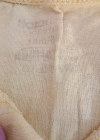 12-18 Ay Beden sarı Renk 2 tişört kaçırılmayacak fiyata