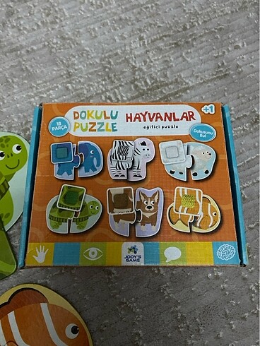  Beden Renk Bebek Puzzle