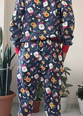Yılbaşı temalı unisex eşofman takım