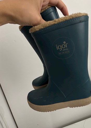 27 Beden Erkek Çocuk Lacivert Lastik Bot igor