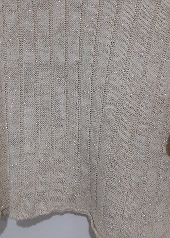 Bej Örgü Kadın Kazak - Görsel 4