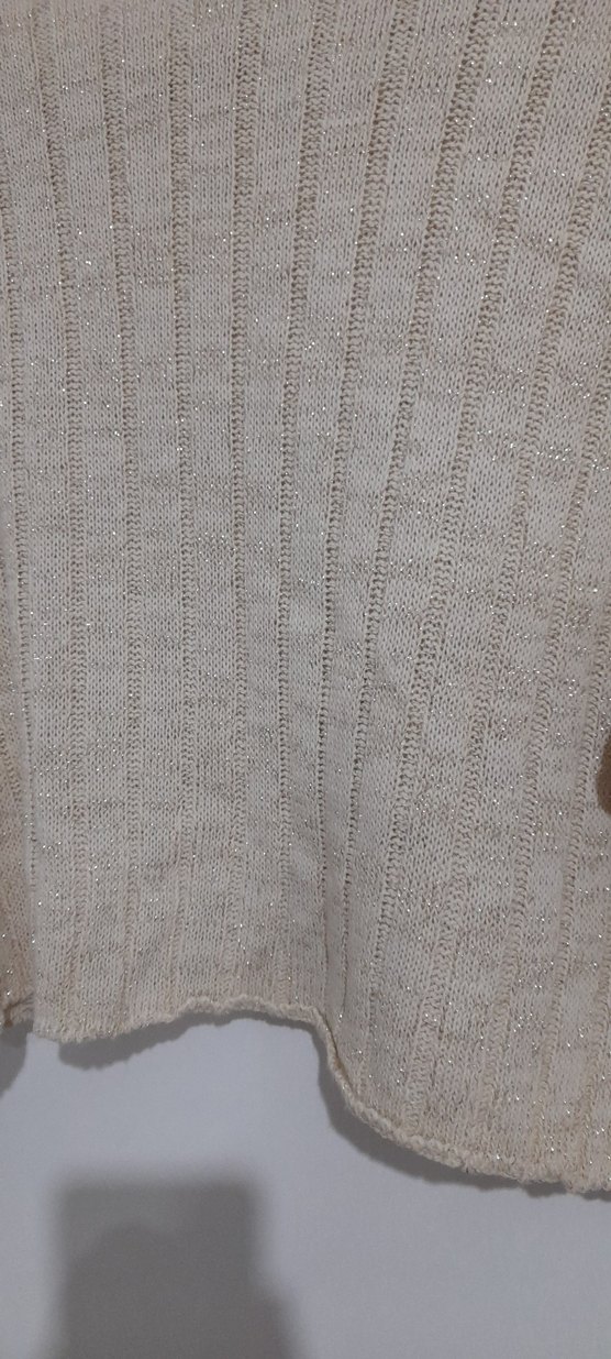 Bej Örgü Kadın Kazak - Görsel 4