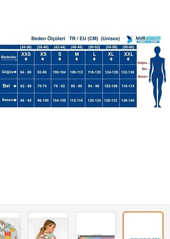 Kedi Temalı  Hemşire Forması - Görsel 4