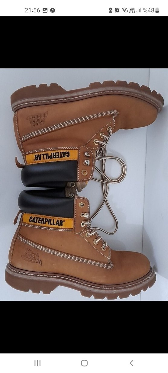 CAT Kahverengi Deri Erkek  Bot - Görsel 3