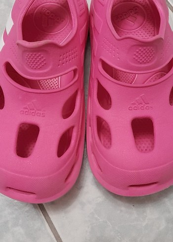 adidas Kız Çocuk Pembe Cırtcırtlı Terlik - Görsel 5