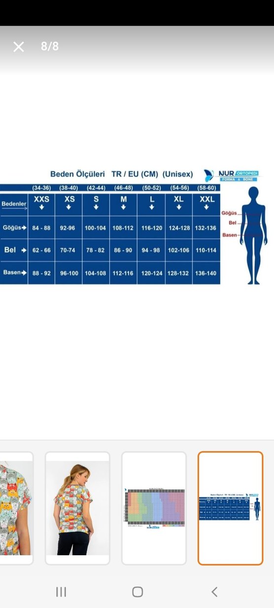 Kedi Desenli Cerrahi Doktor Hemşire Forması - Görsel 3