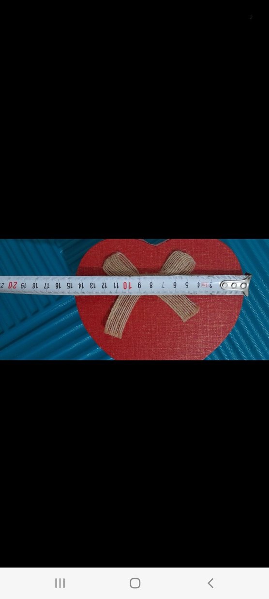 Kırmızı Kalp hediye kutusu - Görsel 2