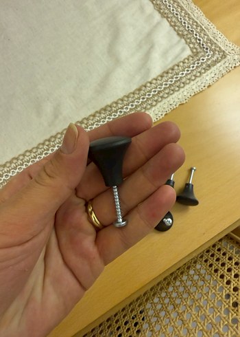 Siyah dolap kulp 10 adet enerya ikea - Görsel 3