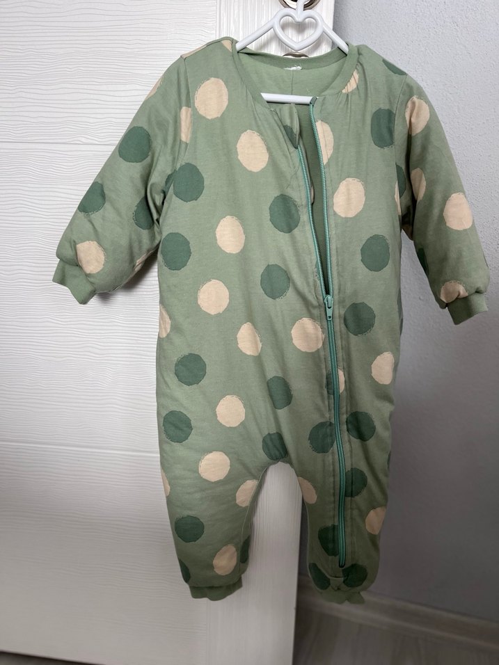 Yeşil Puantiyeli 2.5 tog uyku Tulumu - Görsel 2