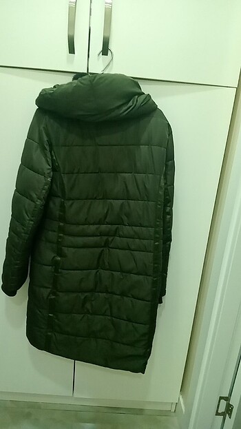 xxl Beden Bana montu yeni kapşonlu ölçüsü uzunluğu 72sa eni 52 san