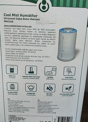  Weewell WHC 640 soğuk buhar makinesç