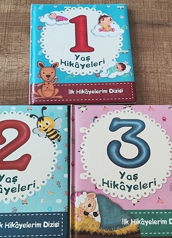 İlk Hikayelerim Dizisi 1 Yaş Hikayeleri & 2 Yaş Hikayeleri & 3 Y