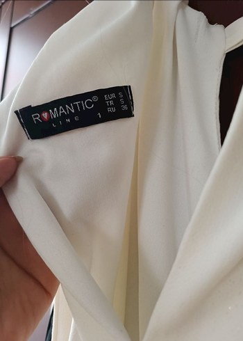 Kadın Siyah/Beyaz Kemerli Uzun Şık Tulum - Görsel 7