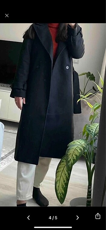 Trendyol & Milla Kadın kaşe kaban