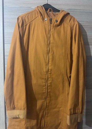 Hardal sarısı trençkot (defacto) - Görsel 2